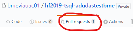 GitHub create pull request